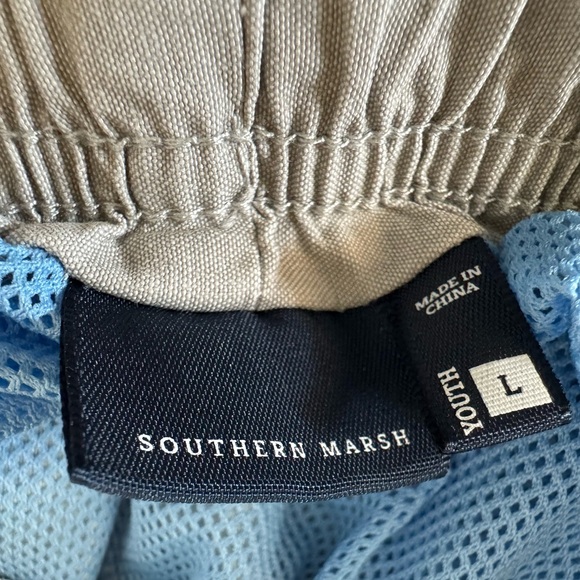 Pattern Swim Shorts with Drawstring - Picture 4 of 4